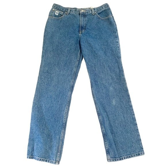 Rocky Mountain Jeans Medium Wash Rockies Slim Straight Leg Size 13S Women - Picture 1 of 9